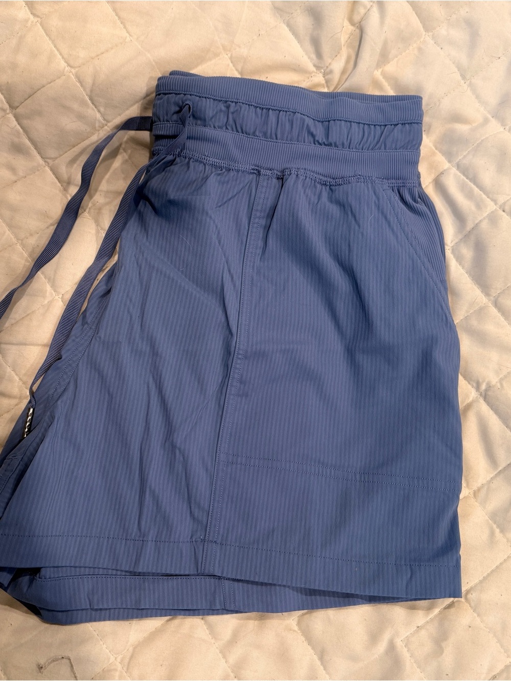 lululemon Women's Athletic Shorts - Dusty Blue Never Worn!